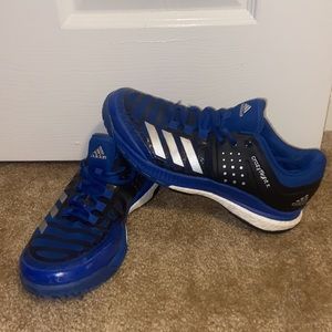 Adidas Blue Tennis Shoe